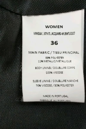 Blazer Officine Générale Noir en Polyester