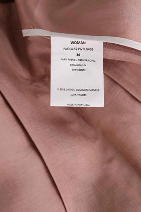 Blazer Officine Générale Paola Beige en Lin