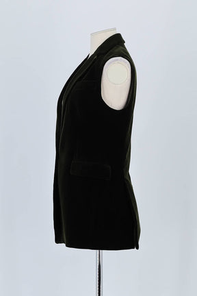 Blazer Officine Générale Vert en Coton