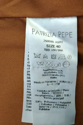 Blazer Patrizia Pepe Noir en Polyester