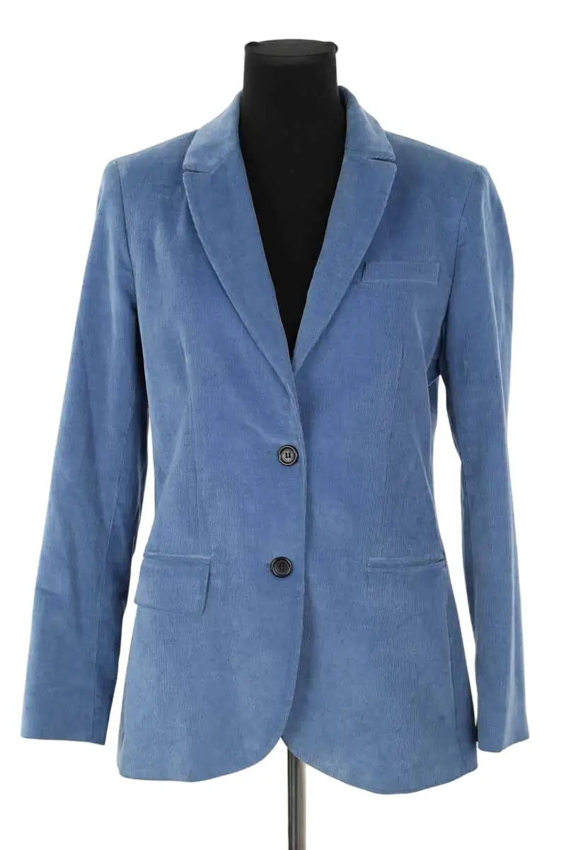 Blazer Paul & Joe Bleu en Coton, taille L - Seconde Main