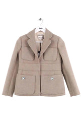 Blazer Paul & Joe Salto Beige en Laine, taille XS - Seconde Main