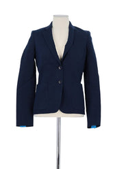 Blazer Paul Smith Marine en Lin, taille L - Seconde Main