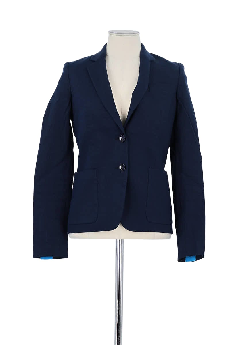 Blazer Paul Smith Marine en Lin, taille L - Seconde Main
