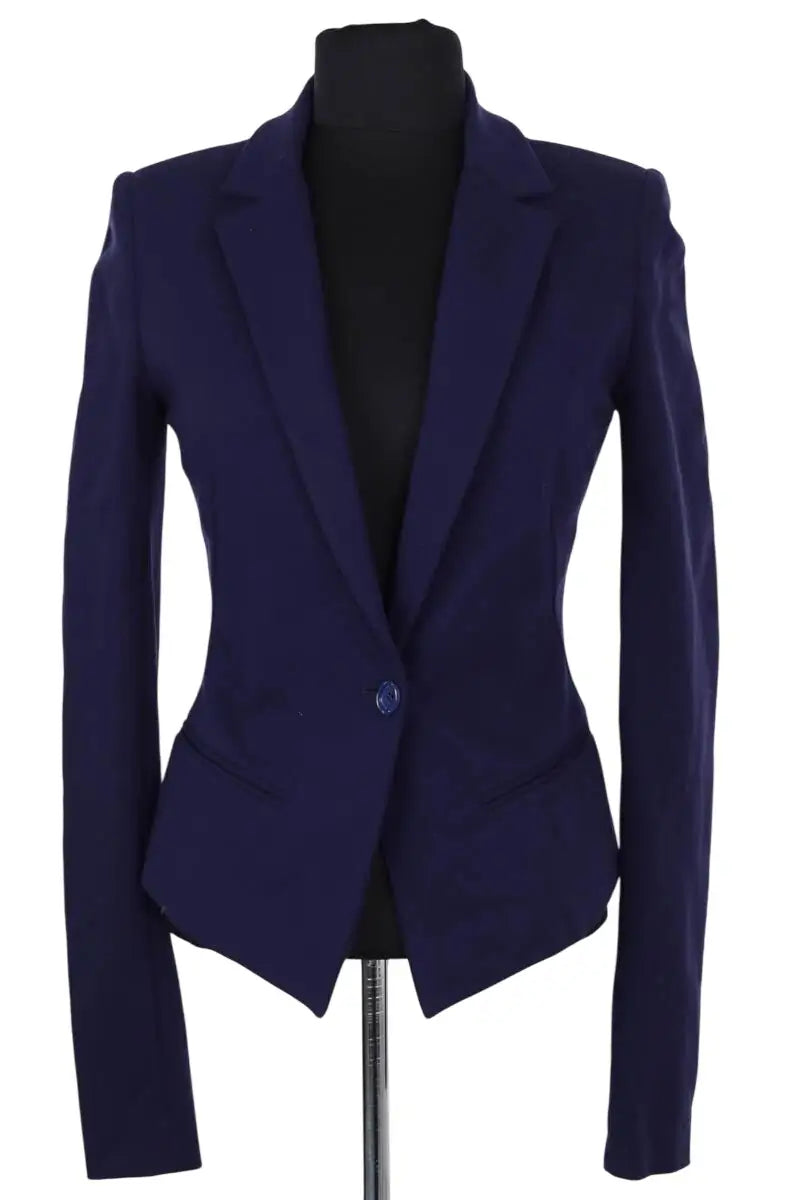 Blazer Pinko Marine en Viscose, taille XS - Seconde Main