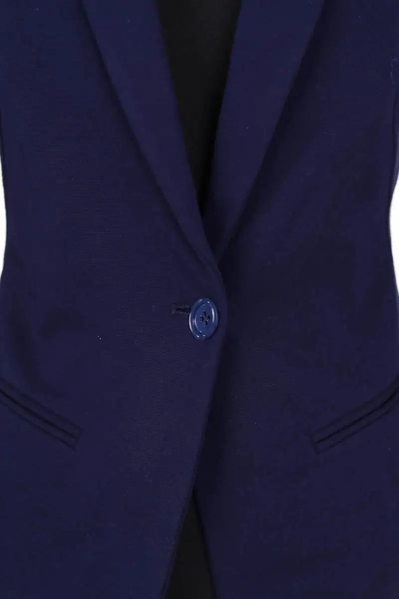 Blazer Pinko Marine en Viscose