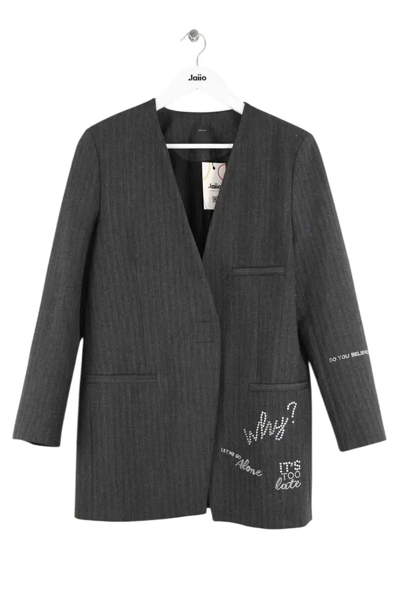 Blazer Pinko Noir en Polyester, taille M - Seconde Main