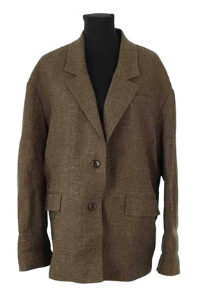 Blazer Raey Camel en Viscose, taille M - Seconde Main