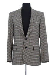 Blazer Ralph Lauren Blanc en Cachemire, taille L - Seconde Main