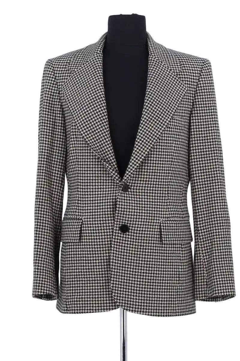Blazer Ralph Lauren Blanc en Cachemire, taille L - Seconde Main