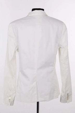 Blazer Ralph Lauren Blanc en Coton