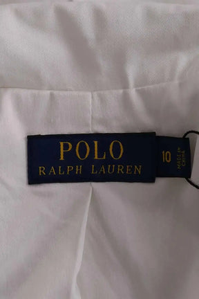 Blazer Ralph Lauren Blanc en Coton