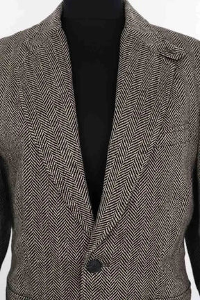 Blazer Ralph Lauren Noir en Laine