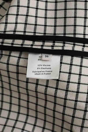 Blazer Roseanna Blanc en Viscose
