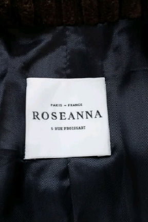 Blazer Roseanna Marron en Coton