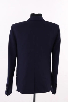 Blazer Saint Laurent Bleu en Laine