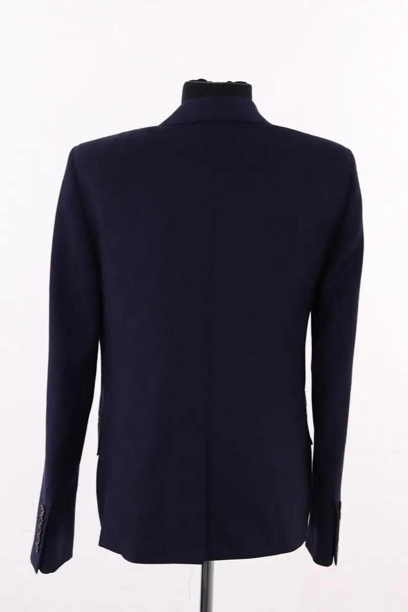 Blazer Saint Laurent Bleu en Laine