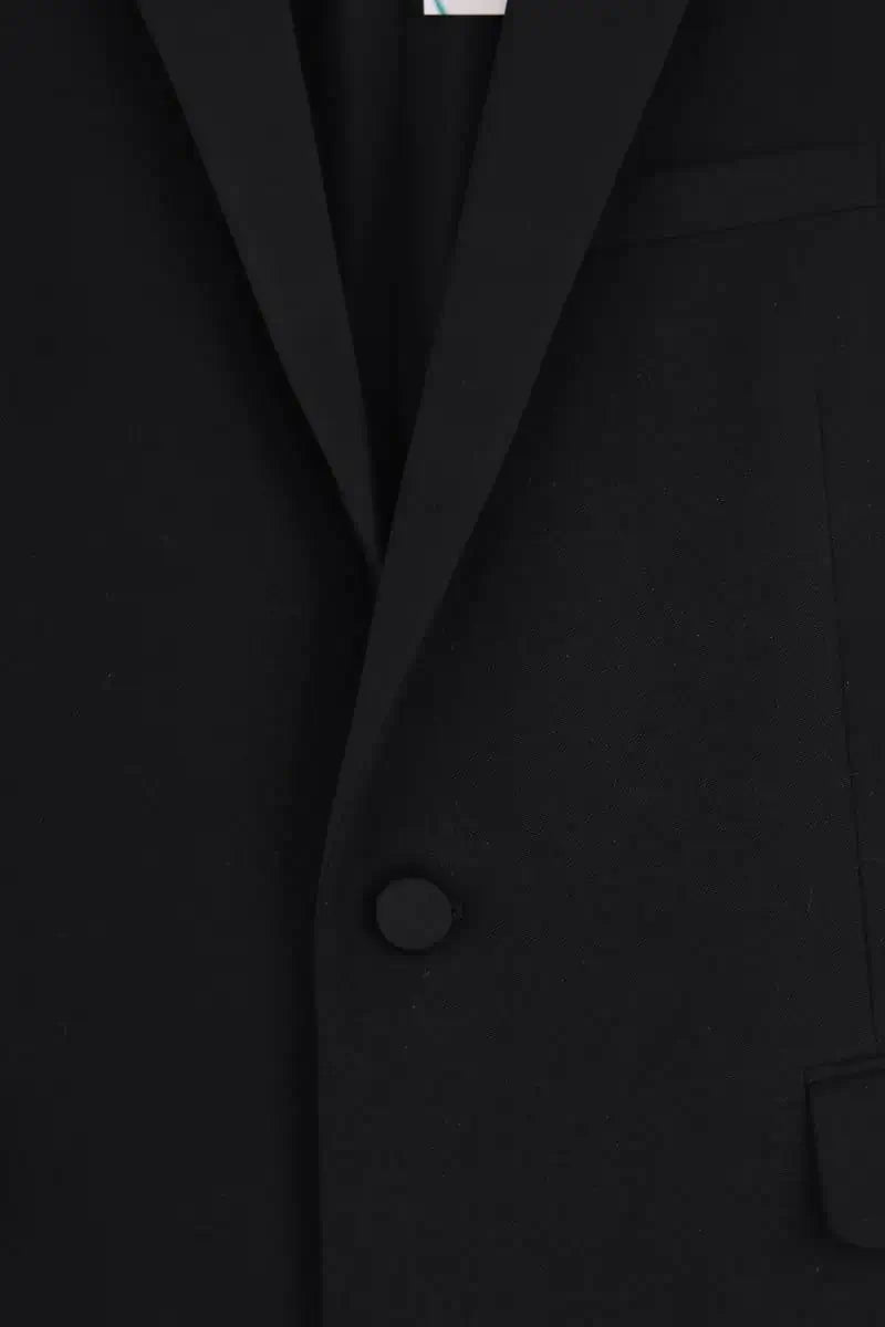 Blazer Saint Laurent Noir en Laine