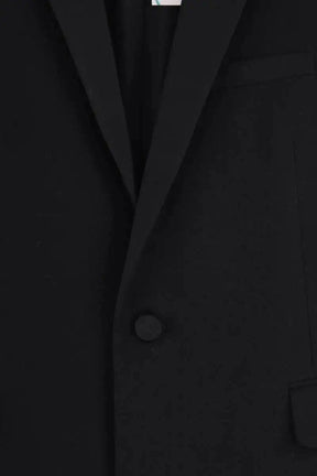 Blazer Saint Laurent Noir en Laine