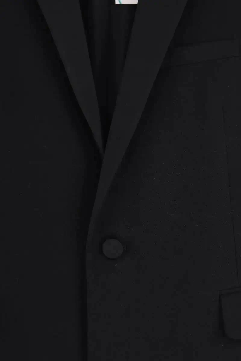 Blazer Saint Laurent Noir en Laine