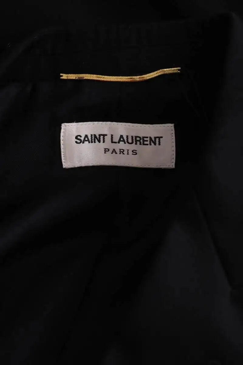 Blazer Saint Laurent Noir en Laine