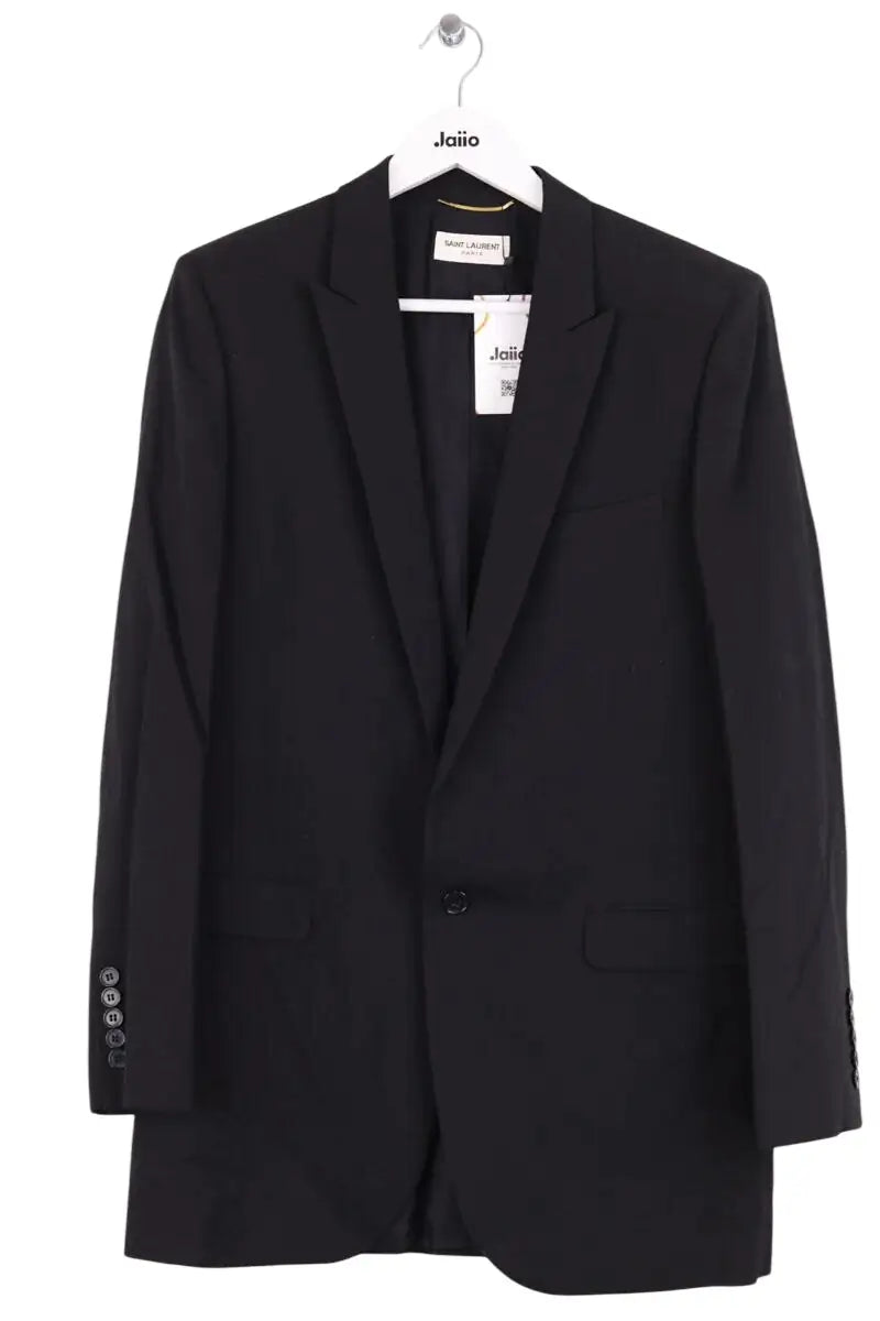 Blazer Saint Laurent Noir en Laine, taille S - Seconde Main