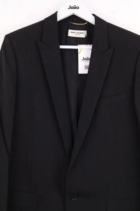 Blazer Saint Laurent Noir en Laine
