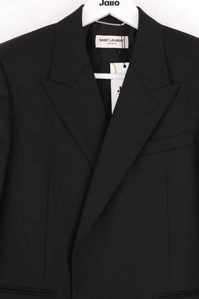 Blazer Saint Laurent Noir en Laine