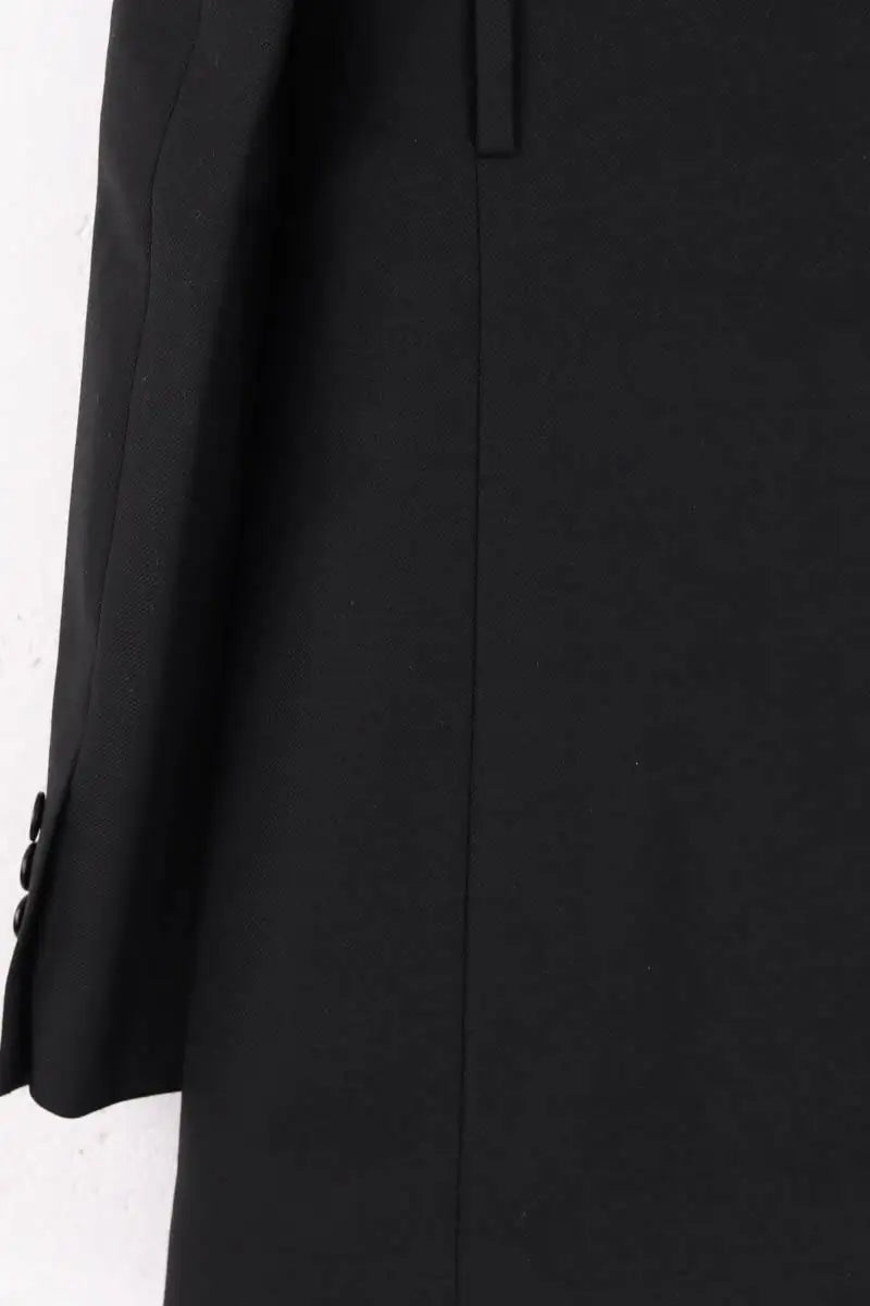 Blazer Saint Laurent Noir en Laine