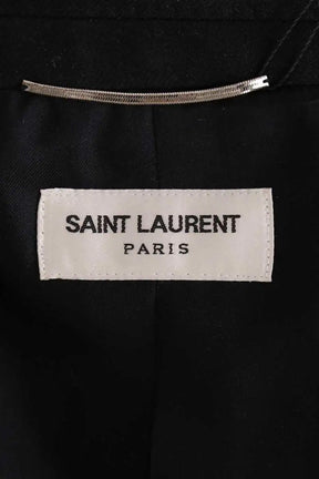 Blazer Saint Laurent Noir en Laine