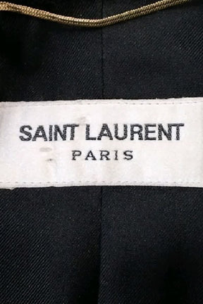 Blazer Saint Laurent Noir en Laine