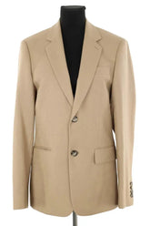 Blazer Sandro Beige en Laine, taille M - Seconde Main