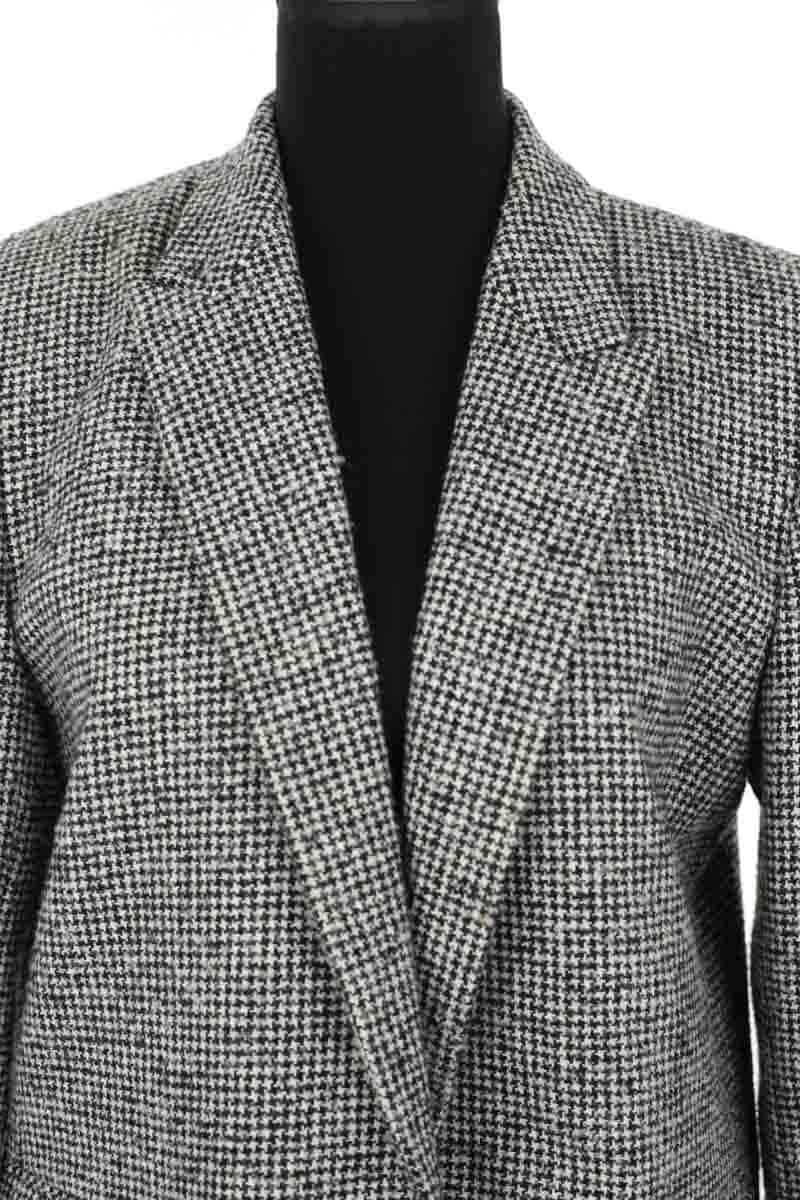 Blazer Sandro Blanc en Laine