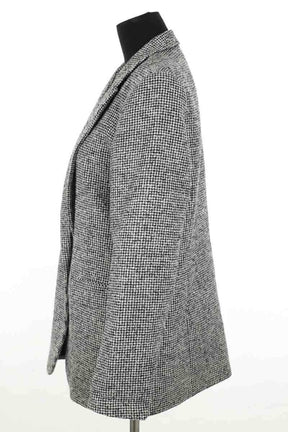 Blazer Sandro Blanc en Laine