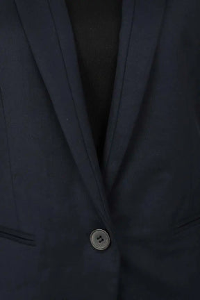 Blazer Sandro Bleu en Polyester