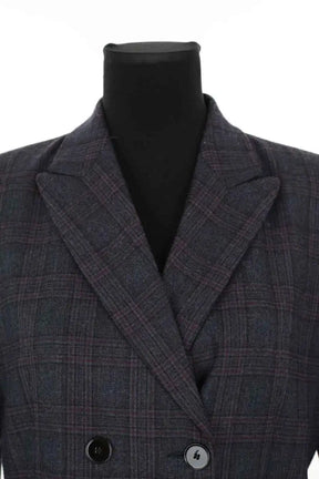 Blazer Sandro Gris en Laine
