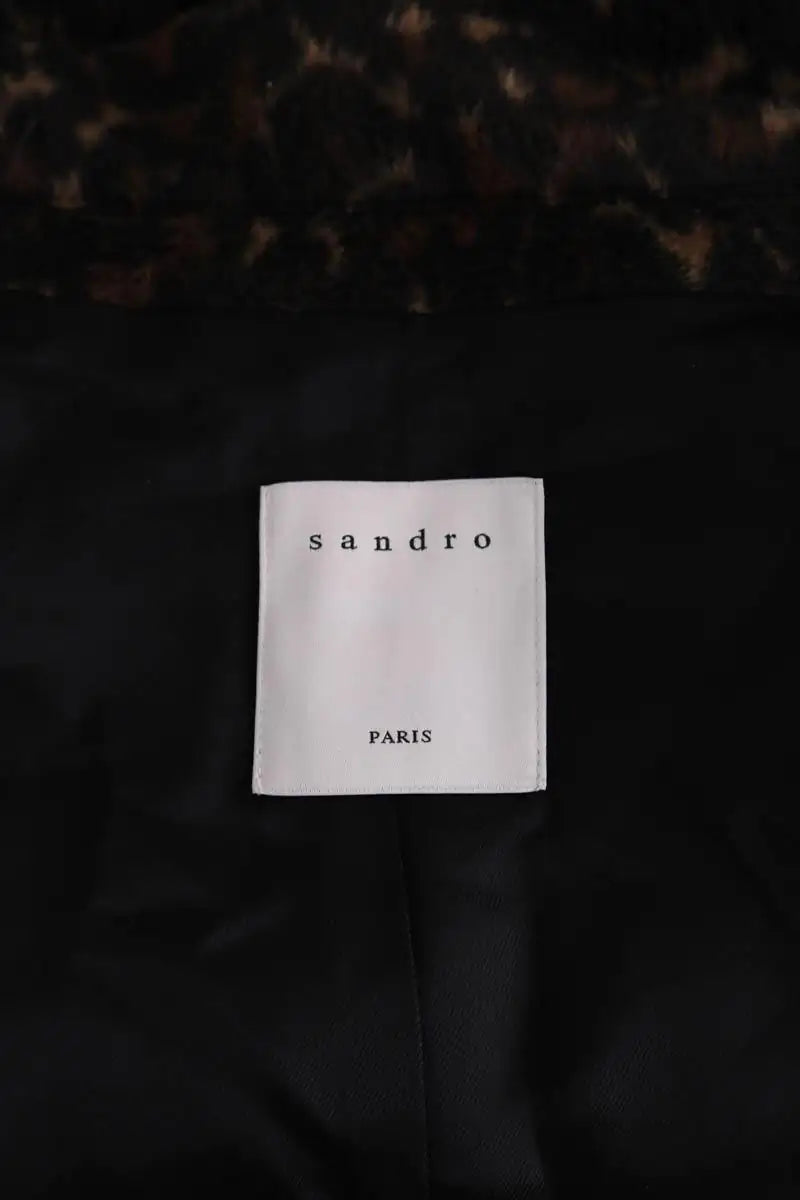 Blazer Sandro Marron en Synthétique