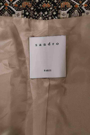 Blazer Sandro Multicolore en Synthétique