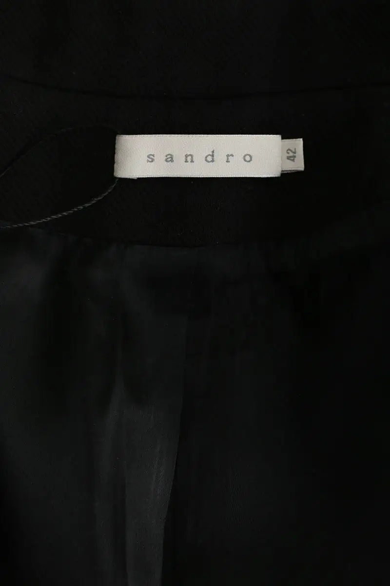 Blazer Sandro Noir en Coton