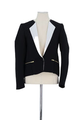 Blazer Sandro Noir en Polyester, taille S - Seconde Main