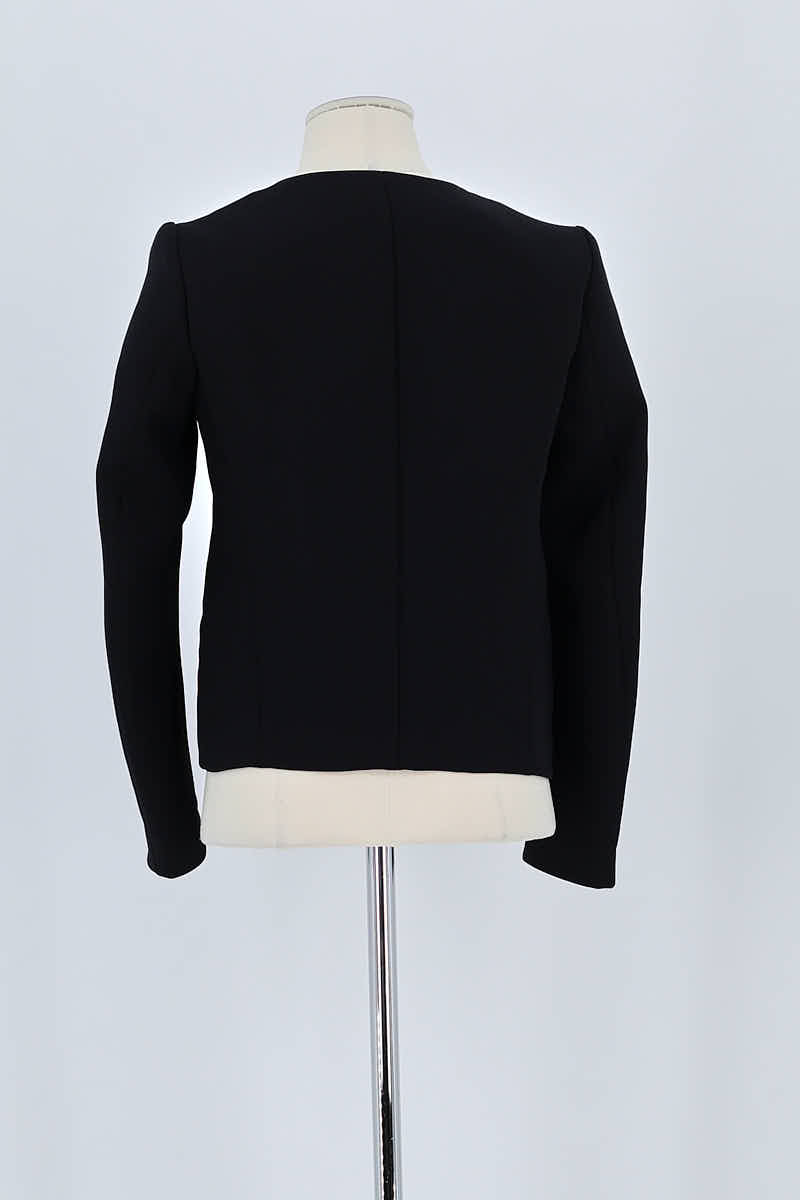 Blazer Sandro Noir en Polyester