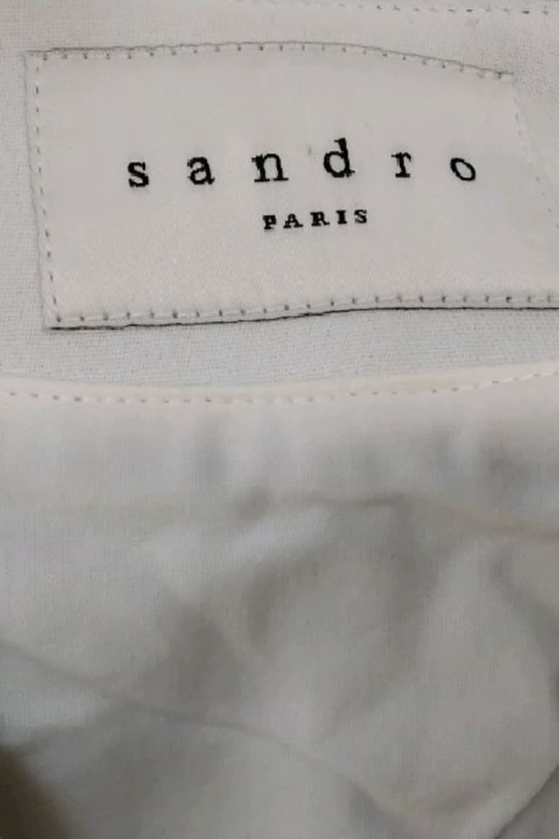 Blazer Sandro Noir en Polyester