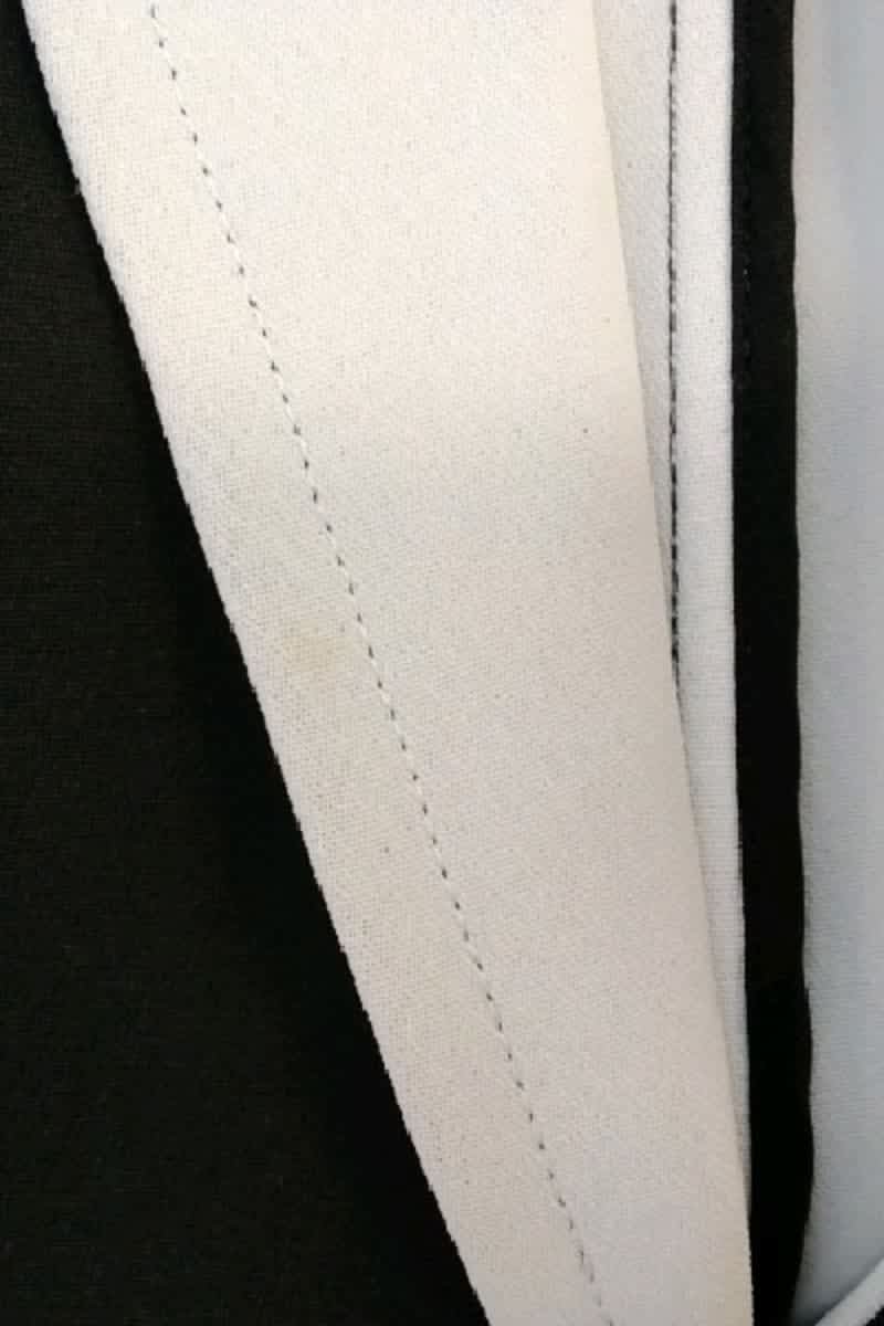 Blazer Sandro Noir en Polyester