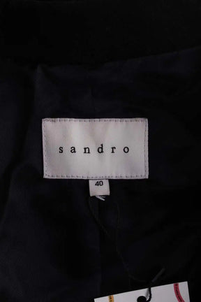 Blazer Sandro Noir en Synthétique