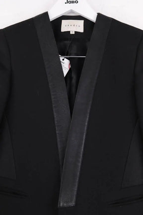 Blazer Sandro Noir en Synthétique