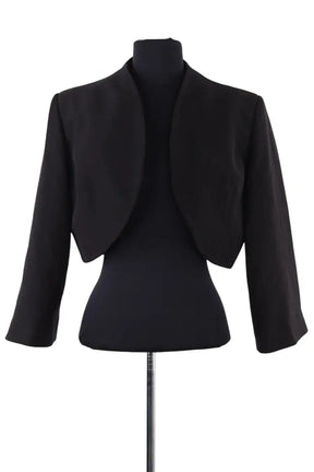 Blazer Sandro Noir en Synthétique, taille S - Seconde Main
