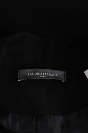 Blazer Sandro Noir en Synthétique