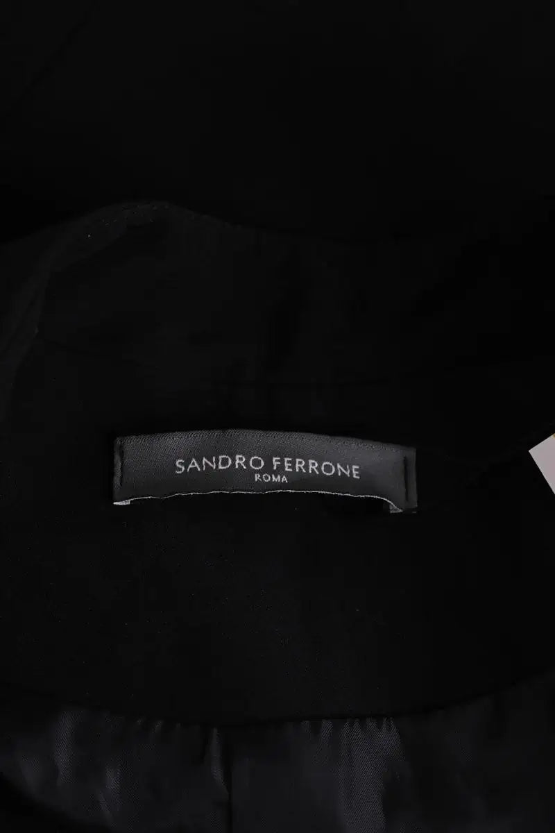 Blazer Sandro Noir en Synthétique