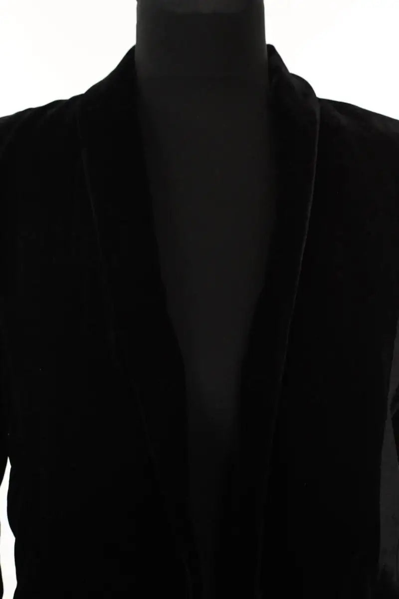 Blazer Sandro Noir en Velours