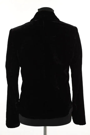 Blazer Sandro Noir en Velours